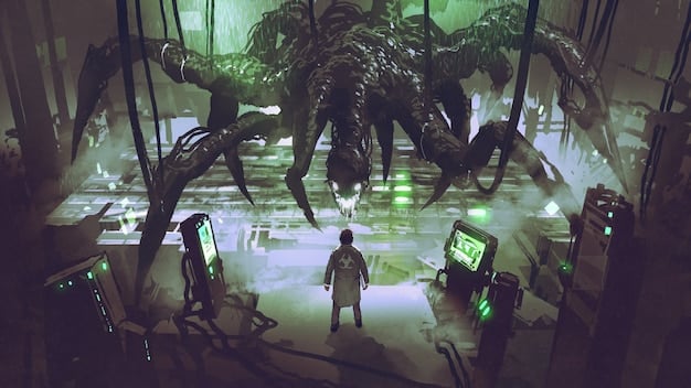 An engaging in-game scene of a recently added region, showcasing new monsters, landscapes, and player interactions.