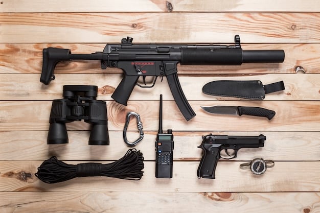 A detailed view of various Call of Duty Mobile weapon attachments, showcasing scopes, muzzles, grips, and stocks. The focus is on the customization options and the impact of each attachment on weapon performance.