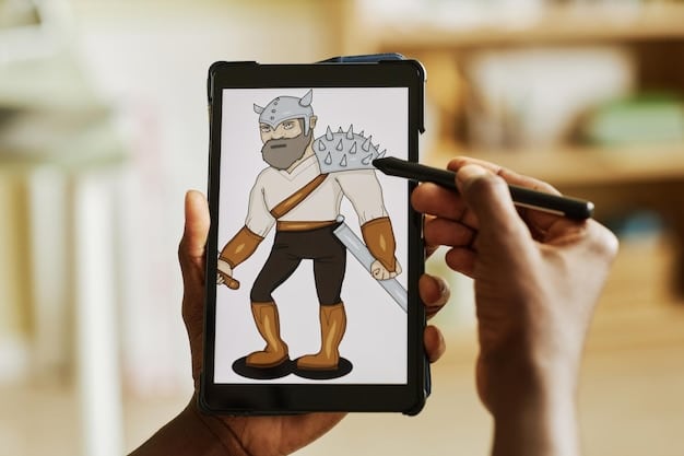 A close-up shot of a character customization screen in an upcoming MMORPG. The character is a warrior with detailed armor, and the customization options include facial features, hairstyles, and armor colors. The interface looks modern and user-friendly, showcasing the level of detail players can achieve in creating their avatars.